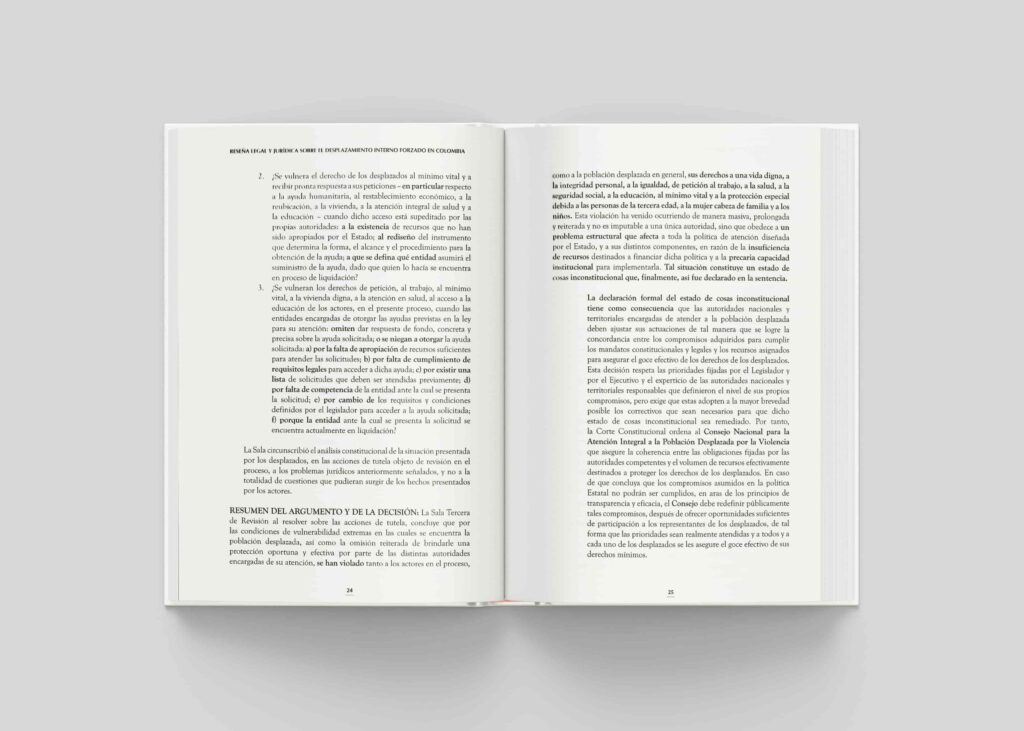 Reseña legal y jurídica sobre el desplazamiento interno forzado en Colombia - Imagen 2